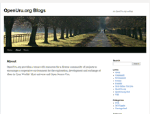 Tablet Screenshot of blogs.openuru.org